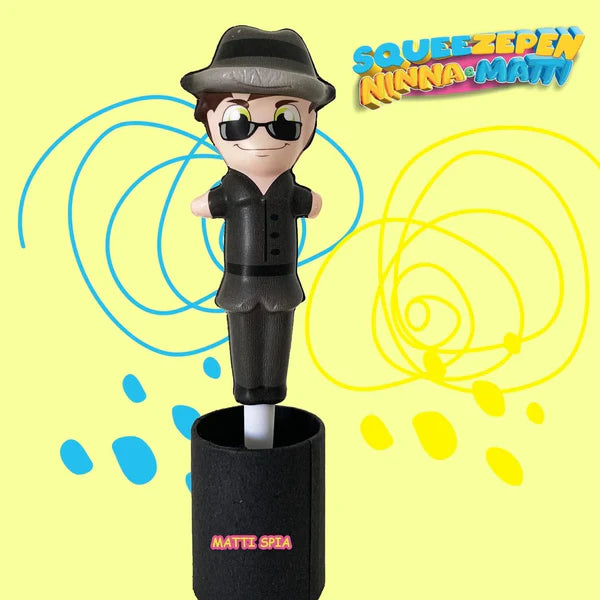 Penna con Squishy Antistress di NINNA e MATTI Squeez Pen Squeezpen Youtube Gamer