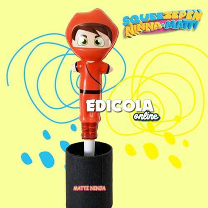 Penna con Squishy Antistress di NINNA e MATTI Squeez Pen Squeezpen Youtube Gamer