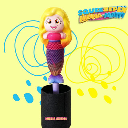 Penna con Squishy Antistress di NINNA e MATTI Squeez Pen Squeezpen Youtube Gamer