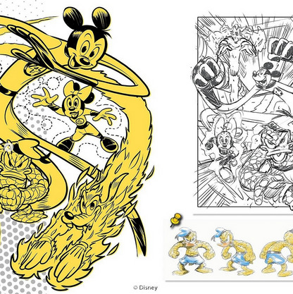 Fumetto Topolino n. 3609 - Speciale Flip Topolino, Minni, Paperino e Pippo vestiranno i panni dei Fantastici 4
