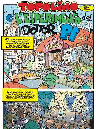 Fumetto Topolino n. 3175 (Copertina e Storia dedicata ad Albert Einstein)