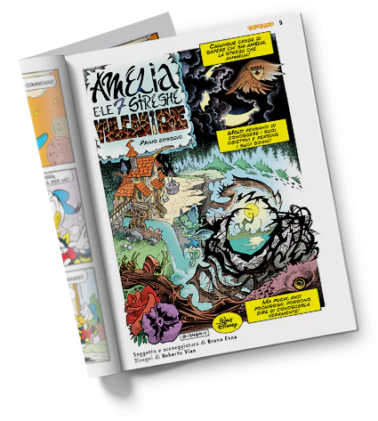 Topolino libretto 3464 - Copertina Fluorescente
