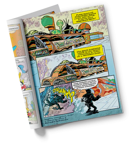 Livret de bande dessinée MICKEY MOUSE n°. 3576 de la collection de variantes Etna Comics 2024 Rare
