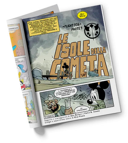 Livret de bande dessinée MICKEY MOUSE n°. 3576 de la collection de variantes Etna Comics 2024 Rare
