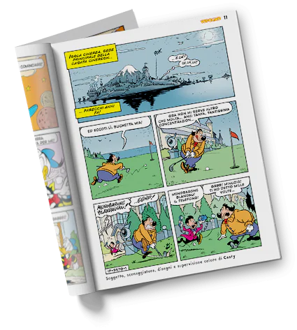MICKEY MOUSE Comic-Heft Nr. 3570 aus der Variant Comicon Naples 2024-Kollektion