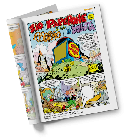 MICKEY MOUSE Comic-Heft Nr. 3570 aus der Variant Comicon Naples 2024-Kollektion