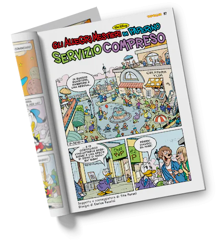 MICKEY MOUSE Comic-Heft Nr. 3570 aus der Variant Comicon Naples 2024-Kollektion