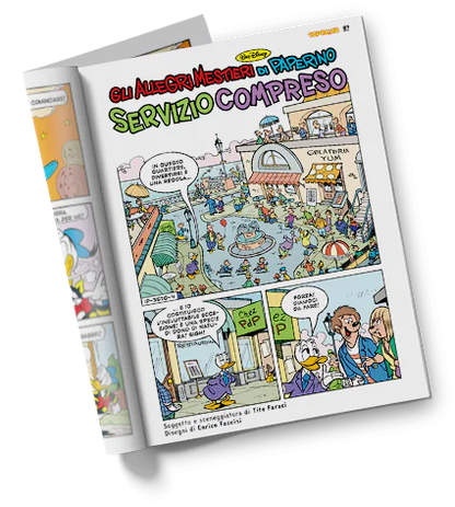 MICKEY MOUSE Comic-Heft Nr. 3570 aus der Variant Comicon Naples 2024-Kollektion
