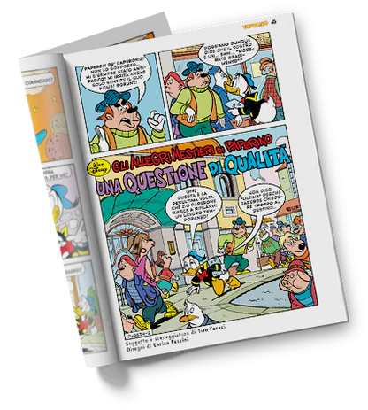 Fumetto di TOPOLINO libretto n. 3574 - (Copertina Vincent Van Gogh)
