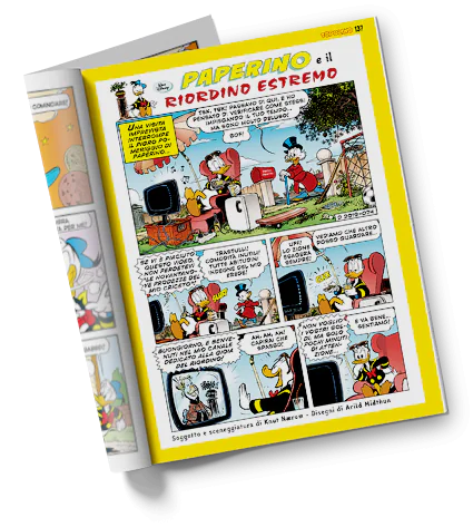 Fumetto di TOPOLINO libretto n. 3574 - (Copertina Vincent Van Gogh)