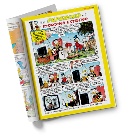 Fumetto di TOPOLINO libretto n. 3574 - (Copertina Vincent Van Gogh)