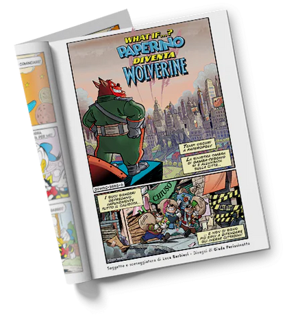 Mickey Mouse Comic 3585 Marvel Special Donald Duck wird Wolverine (Doppelcover)
