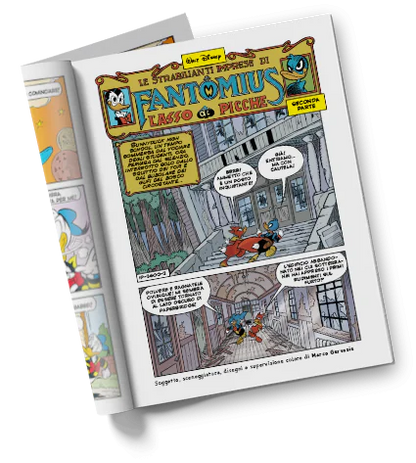 Mickey Mouse comic n. 3600 - flip cover dedicated to Epic Mickey Rebrushed