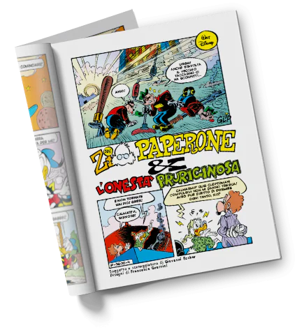 Mickey Mouse comic n. 3600 - flip cover dedicated to Epic Mickey Rebrushed