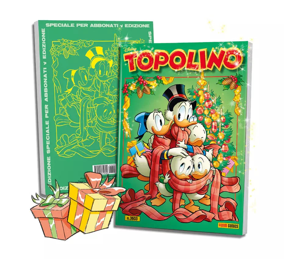 Livret Mickey Mouse n° 3603, variante de couverture Panini