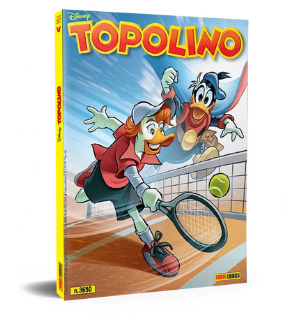 Fumetto TOPOLINO libretto n. 3650 da Collezione Cover dedicata a Jannik Sinner