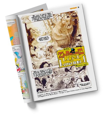 Fumetto TOPOLINO libretto n. 3650 da Collezione Cover dedicata a Jannik Sinner