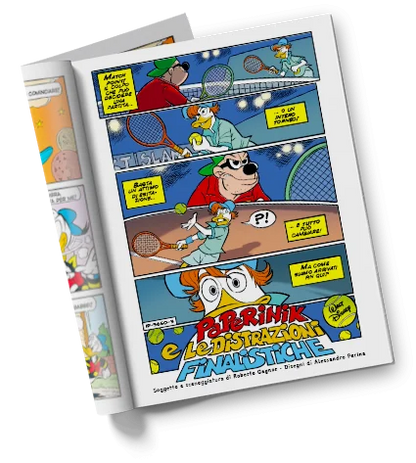 Fumetto TOPOLINO libretto n. 3650 da Collezione Cover dedicata a Jannik Sinner