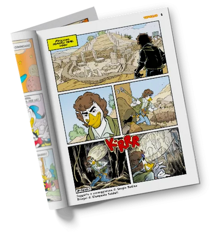 Fumetto Topolino libretto n. 3655 - Con Storia e Copertina Alberto Angela