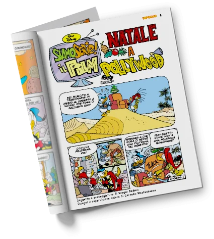 Fumetto Topolino libretto n. 3656 - Variant di NATALE 2025