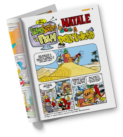 Fumetto Topolino libretto n. 3656 - Variant di NATALE 2025