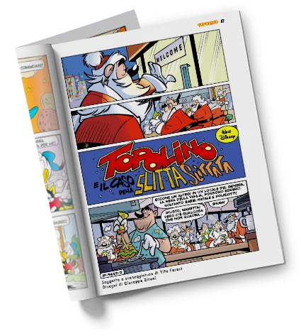 Fumetto Topolino libretto n. 3656 - Variant di NATALE 2025