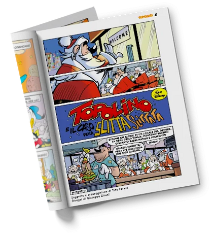 Fumetto Topolino libretto n. 3656 - Variant di NATALE 2025