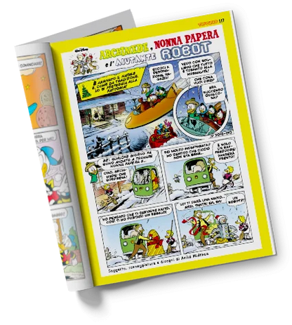 Fumetto Topolino libretto n. 3656 - Variant di NATALE 2025
