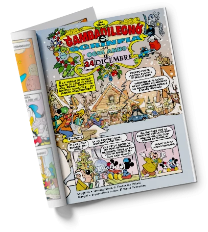 Fumetto Topolino libretto n. 3656 - Variant di NATALE 2025
