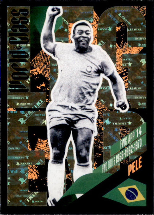 Panini World Class 2024 Figurina n. 366 - Pelè - The Game Changers - Legend