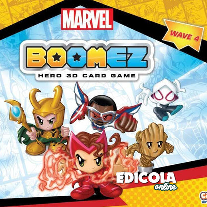 Busta a Sorpresa di BOOMEZ Marvel Wave 4 - Bustina Hero 3D Card Game