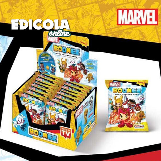 Busta a Sorpresa di BOOMEZ Marvel Wave 4 - Bustina Hero 3D Card Game