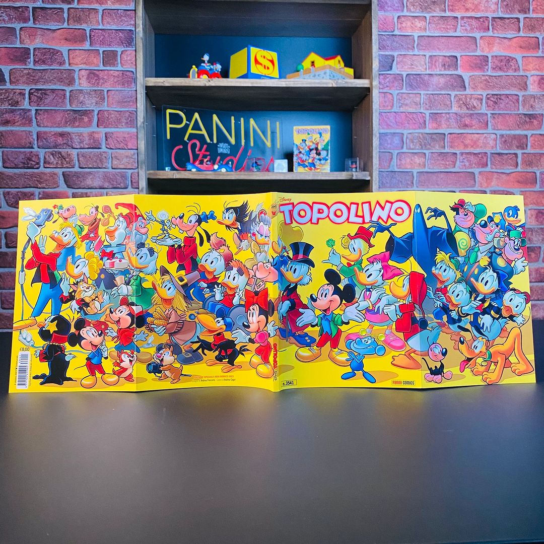 Livret de bande dessinée MICKEY MOUSE n°. 3541 de la collection de couvertures de variantes ROMICS 2023