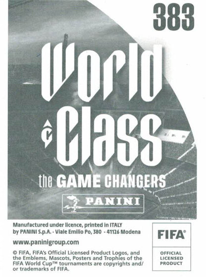 Panini World Class 2024 Figurina n. 383 Rookie Sticker Lamine Yamal RC Spain