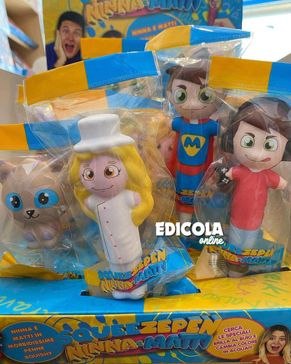 Penna con Squishy Antistress di NINNA e MATTI Squeez Pen Squeezpen Youtube Gamer