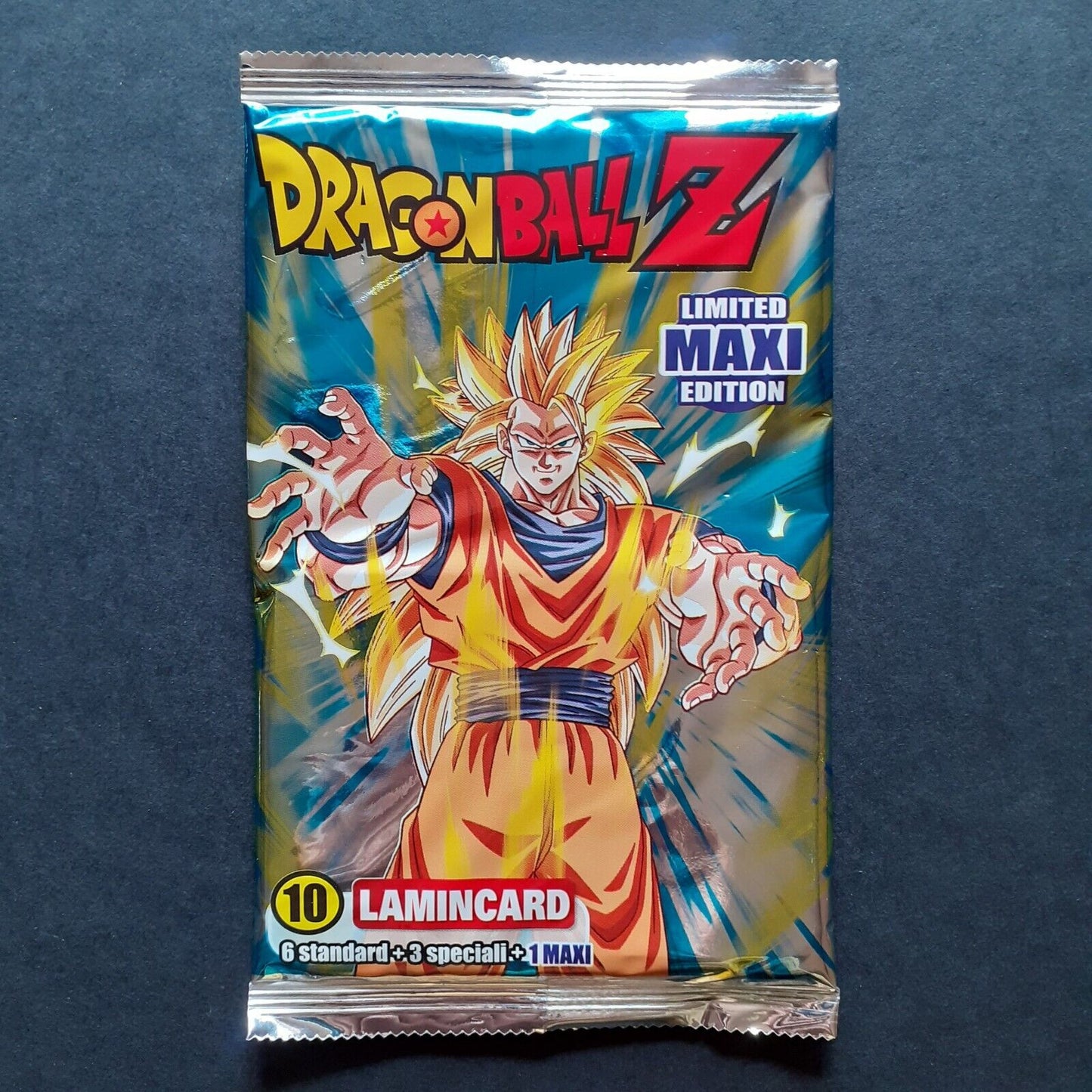 Bustine Sigillate di CARD DRAGONBALL Z - LAMINCARDS e Limited MAXI Edition Dragon Ball
