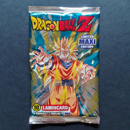Bustine Sigillate di CARD DRAGONBALL Z - LAMINCARDS e Limited MAXI Edition Dragon Ball