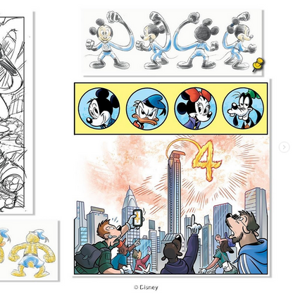 Fumetto Topolino n. 3609 - Speciale Flip Topolino, Minni, Paperino e Pippo vestiranno i panni dei Fantastici 4