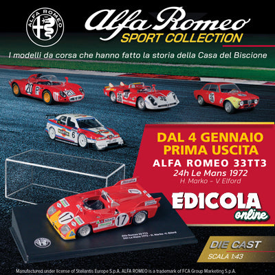 Alfa Romeo Sport Collection car in 1:43 scale 