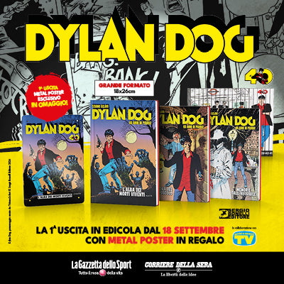 Collezione fumetti Dylan Dog 40 anni Quarant'anni di paura! - 41 volumi (La Gazzetta dello Sport 2026)