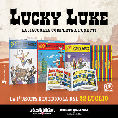 LUCKY LUKE - La raccolta completa a fumetti