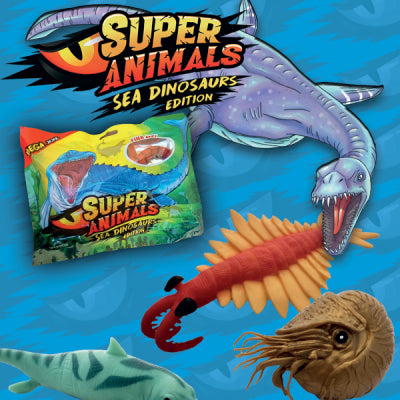 Super Animals - Sea Dinosaurs Edition - MEGA XXL - Dinosauri del Mare
