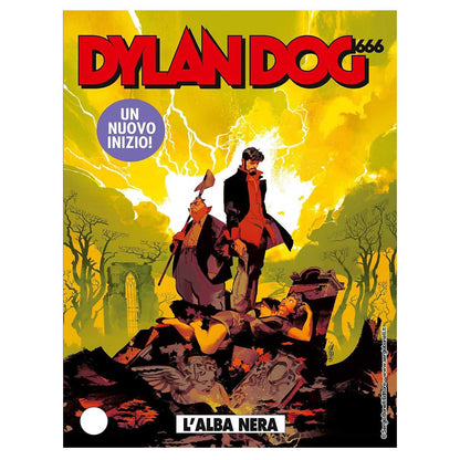 DYLAN DOG Comic Originalausgabe Nr. 401 Neue 1. Erstausgabe, seltener Zyklus 666