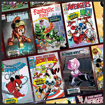 Mickey Mouse Comics 3534 3535 3536 mit Gadgets 12 MARVEL Lithographien Limited Edition
