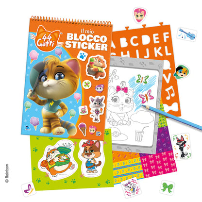 44 Cats - Sticker Block #2