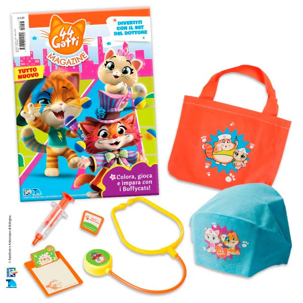 44 Gatti Magazine la serie Tv e gadget
