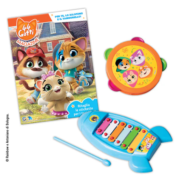 44 Gatti Magazine la serie Tv e gadget