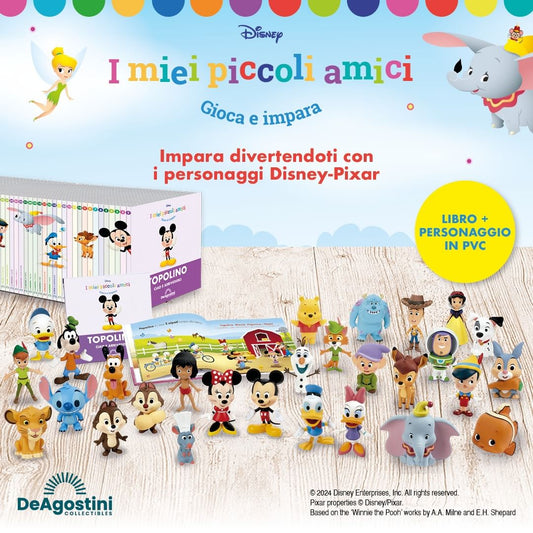 Disney - Libro i miei piccoli amici - Collezione De Agostini