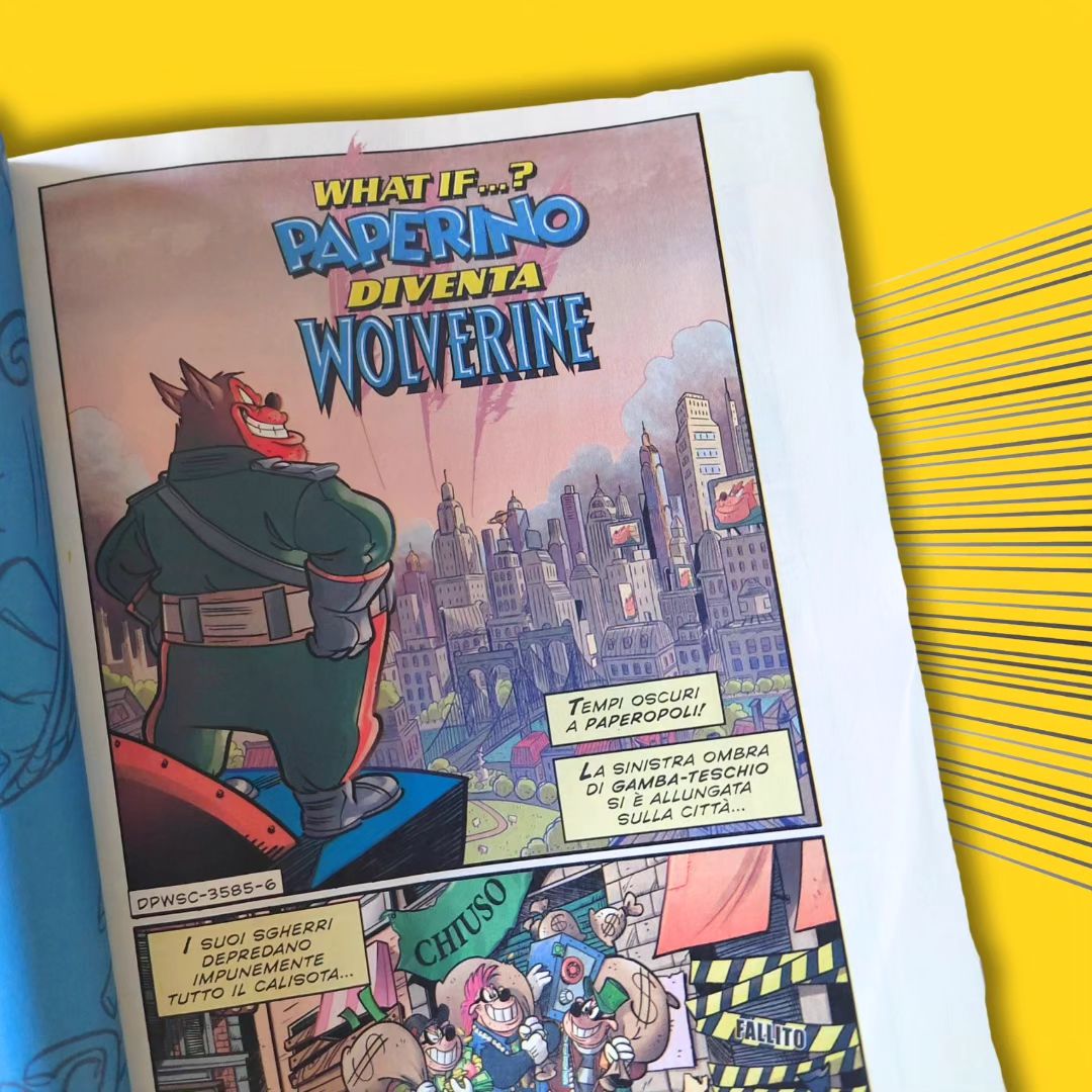 Mickey Mouse Comic 3585 Marvel Special Donald Duck wird Wolverine (Doppelcover)