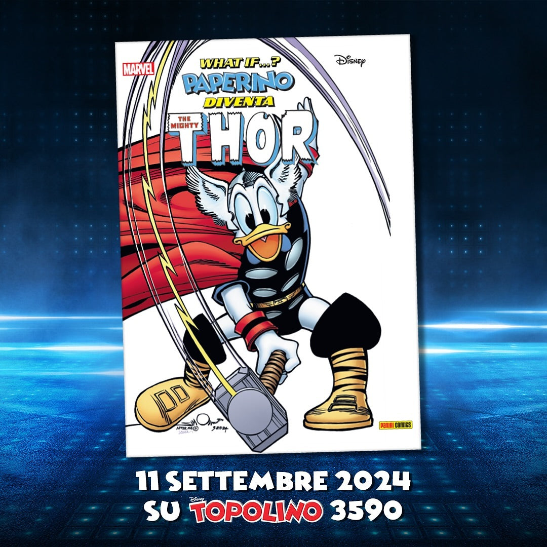 Fumetto Topolino 3590 Speciale Marvel Paperino diventa Thor